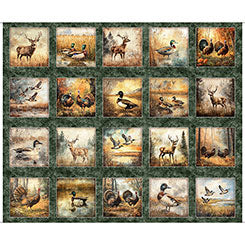 Forest Field and Stream Wildlife Picture Patches  31406-F