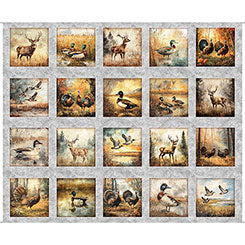 Forest Field and Stream Wildlife Picture Patches  31406-K