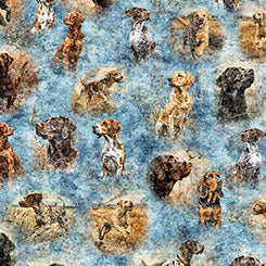 Forest Field and Stream Hunting Dogs  31407-B