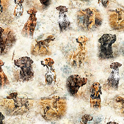 Forest Field and Stream Hunting Dogs  31407-E