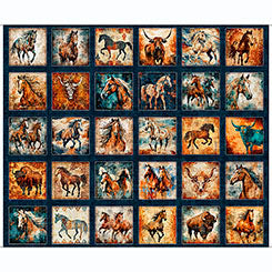 Born to Run - Horses & Bulls Picture Patches 31476-Q