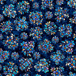 Mosaic Blooms 31486-N Tossed Floral