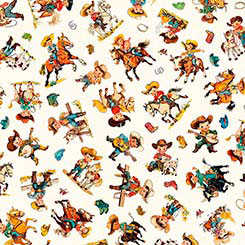 Yippie Ki Yay! 31490-E Cowboys and Cowgirls Tossed