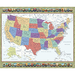 US Map Where Are You From 31511-X
