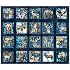 Mountain Splendor - Lodge Animals Picture Patch 31581-N