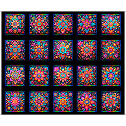 Jubille - Floral Geo Picture Patches 31588-J