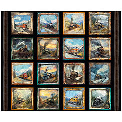 Steam & Steel 31632-J Train Picture Patches Panel