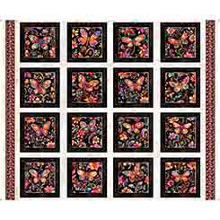 Fluttering Garden Butterfly & Floral Picture Patches 31727-E