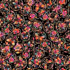 Fluttering Garden Butterfly Medallions 31730-J