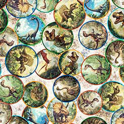 Savage Kingdom - Dinosaur Medallions 31735-E