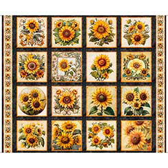 Sunflower Serenade 31801-J Sunflower Panel