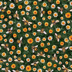 Sunflower Serenade 31805-F Sunflowers & Bumble Bees