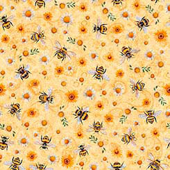 Sunflower Serenade 31805-O Sunflowers & Bumble Bees