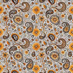 Sunflower Serenade 31806-K Sunflower Paisley