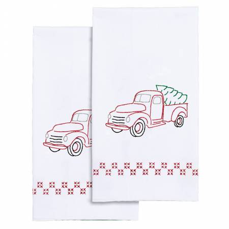 Old Truck Decorative Hand Towel #879