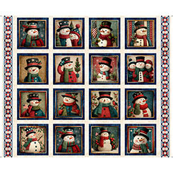All American Snowman 32042-E American Snowman Picture Patches