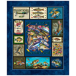 The Lure of Fishing 32122-X Panel