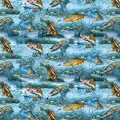 The Lure of Fishing 32124-B Fish & Lake Scenic