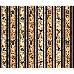 Vivace 32245-A Musical Border Stripe