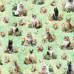 Purrfect Garden 23313-H - Cats