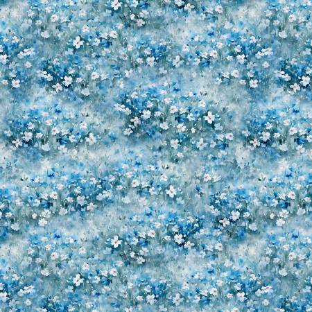 Blue Harmony Blue Floral Field 33902-441