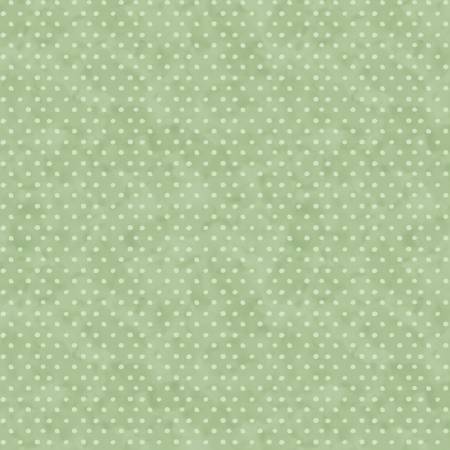 1 yard - Blue Harmony Green Dot 33904-777