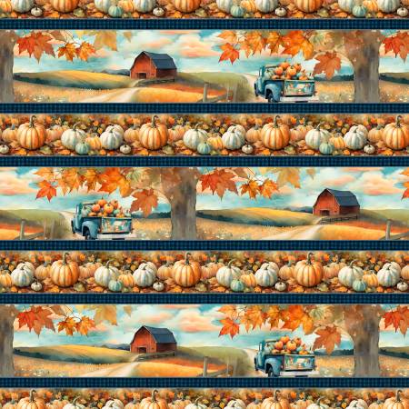 Glorious Fall 33907-482 Multi Repeating Stripe