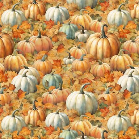 Glorious Fall 33909-581 Golden Tan Packed Pumpkins