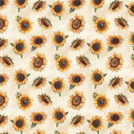 Sunkissed Cream Sunflower Toss 33917-125