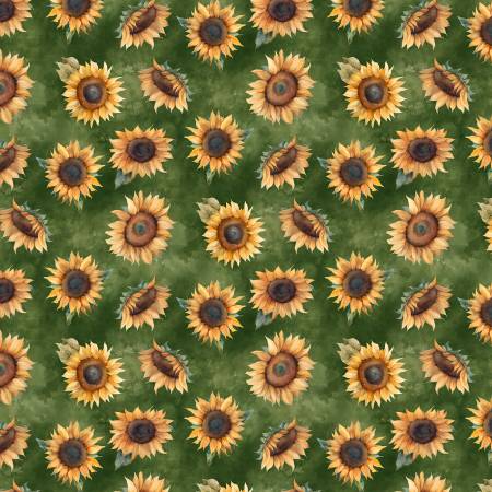 Sunkissed Green Sunflower Toss 33917-725