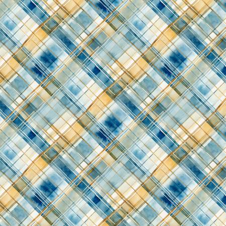 Sunkissed Blue Plaid 33920-145