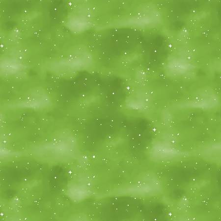 Spooky Trails 33936-717 Sky & Stars Green