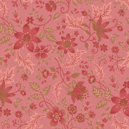 Hearth & Home 3615-22 Pink Folk Flower Vine