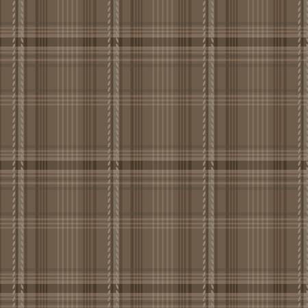 Hearth & Home 3620-38 Brown Printed Plaid