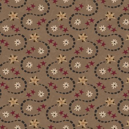 Hearth & Home 3622-38 Brown Star Wave