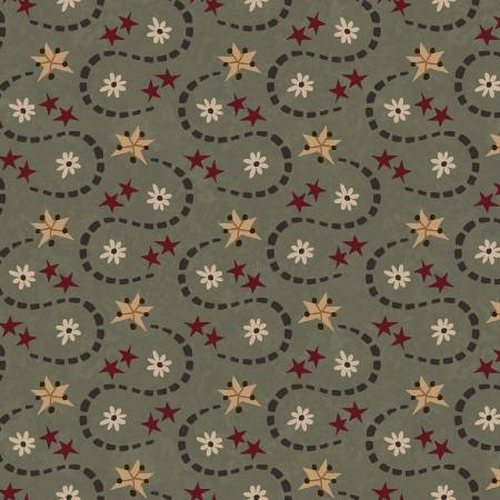 Hearth & Home 3622-66 Green Star Wave
