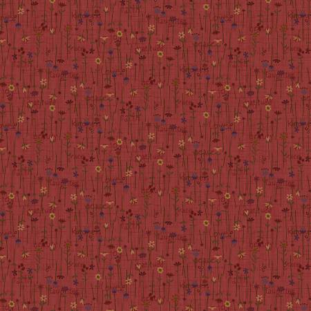 Bountiful Blessings 3635-89 Dark Red Stick Flowers