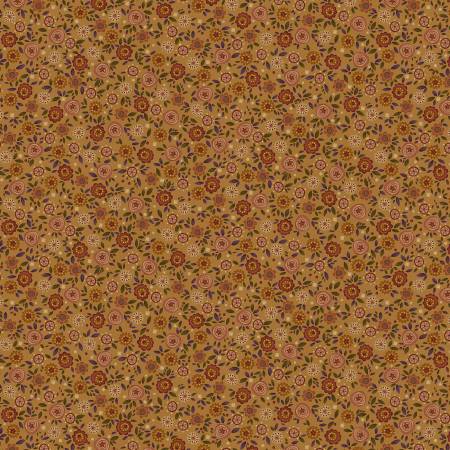 Bountiful Blessings 3636-33 Gold Calico