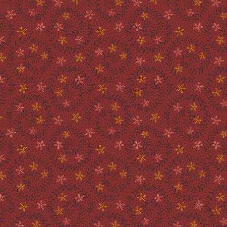 Bountiful Blessings 3638-88 Red Sprig