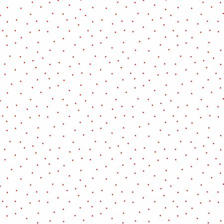 Essential 39131-113 White/Red Pindots