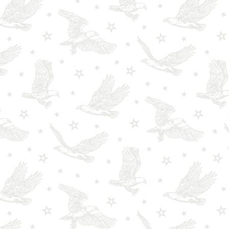 Strength & Honor 39206-100 Eagles White on White