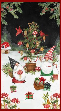 Merry Gnome-ments Multi Large Panel 39889-193