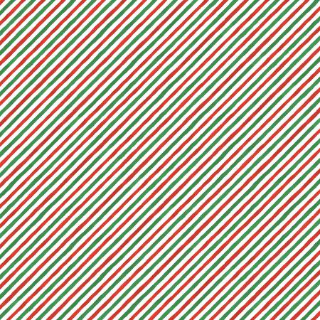 Merry Gnome-ments Green Diagonal Stripe 39897-137