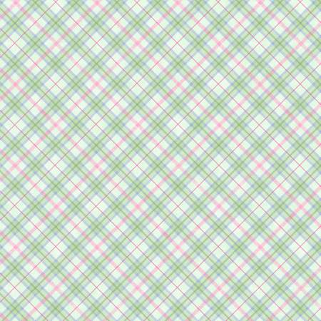Floral Flutter 39924-736 Plaid Green