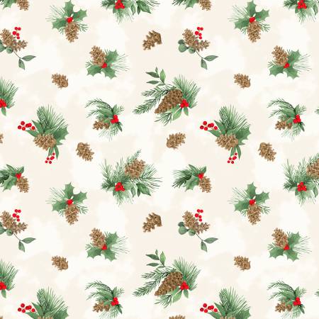 Cardinal Charm 39931-172 Pine Cone Toss Cream