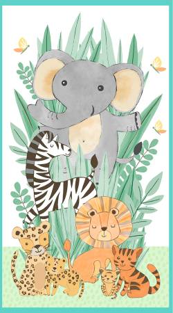 Safari Snuggles Large Panel Multi 42026-198