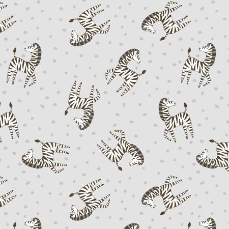Safari Snuggles Zebra Toss Gray 42031-991