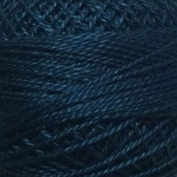 Valdani Solid 12wt #42 - Deep Blue Teal