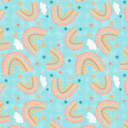 Rainbow Dreams Blue Rainbows Toss 43020-435