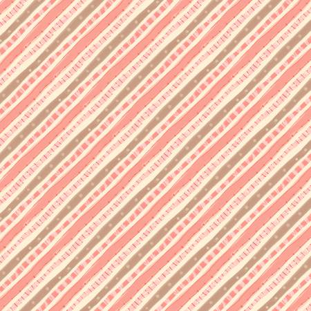 Rainbow Dreams Pink Diagonal Stripes 43023-325